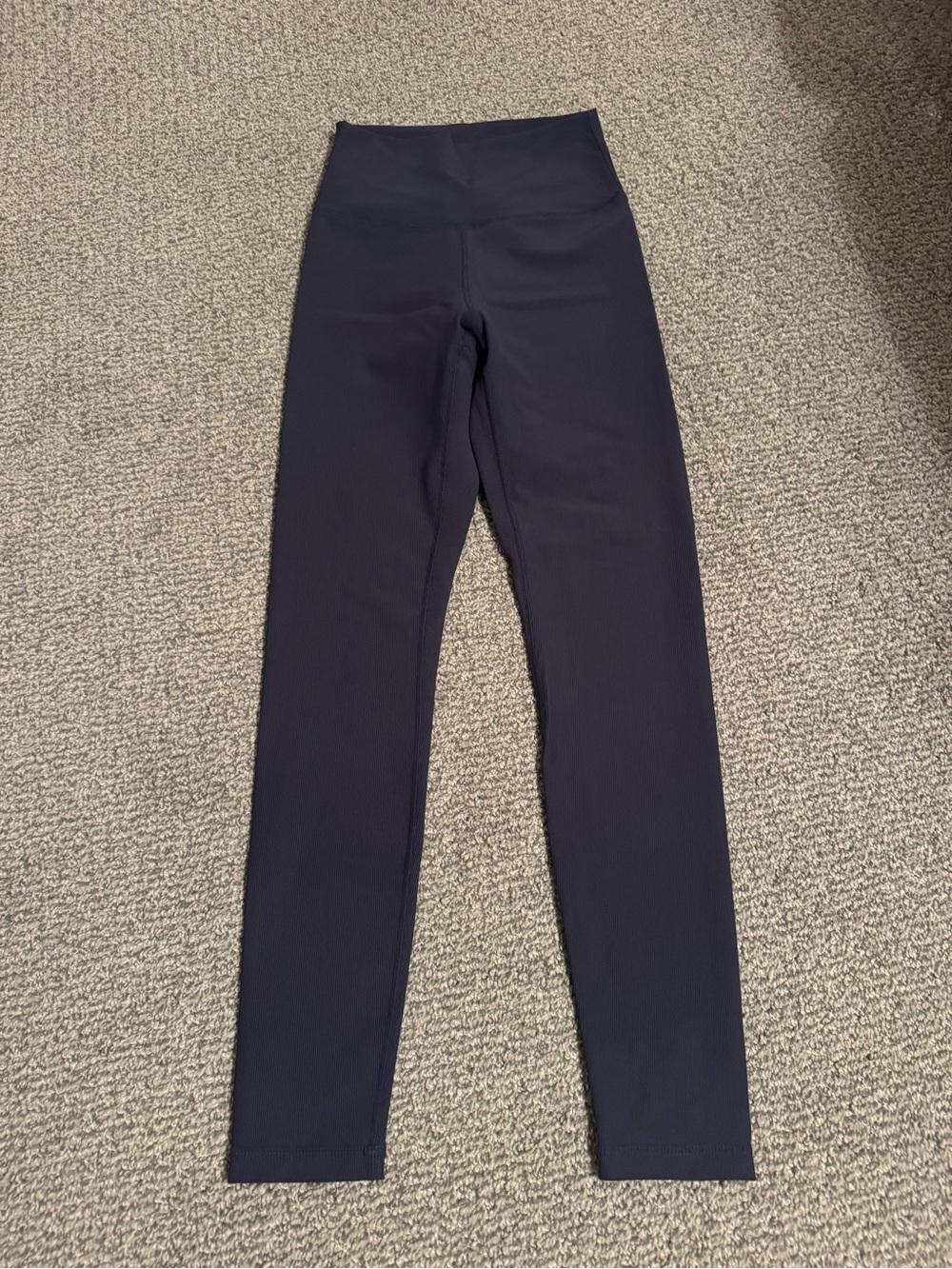High-Rise Navy Pull-On Women's Leggings
